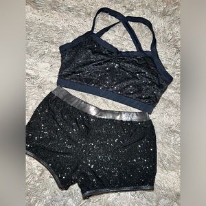 NFL / NBA cheer audition outfit